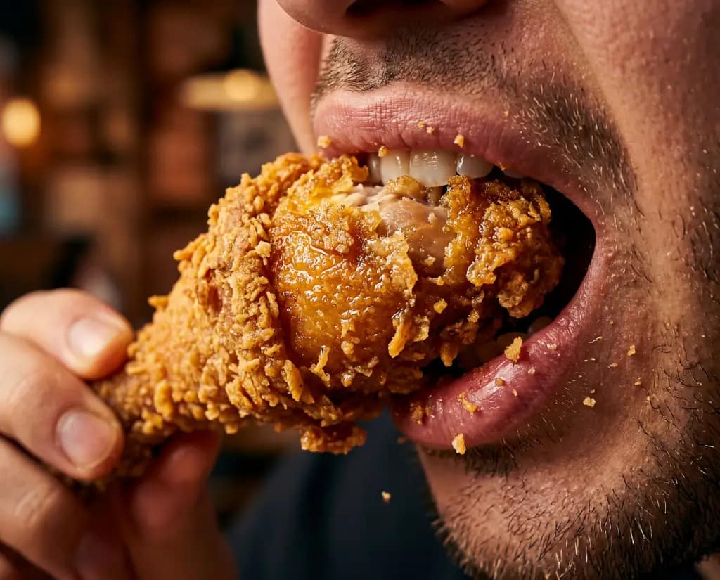 Crispy Chicken — commercial photography by Rahul Chanda